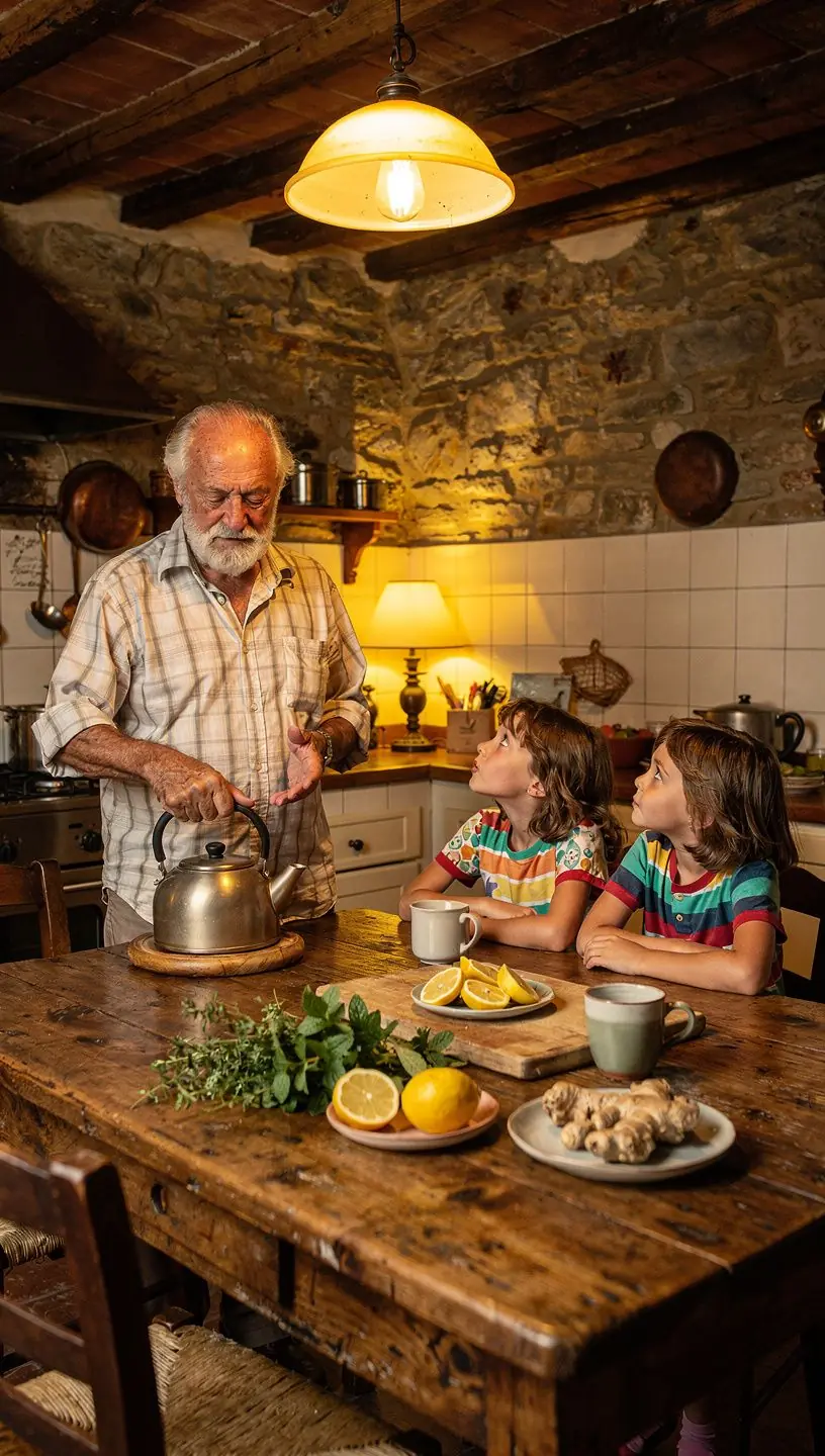 Un infuso di tè rosso servito in una teiera elegante.